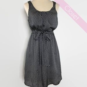 Anthropologie Needle & Thread Polka Dot Dress